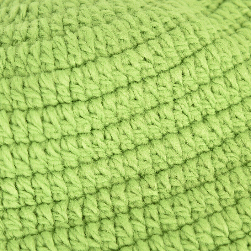 Unisex Balaclava Monster Shrek Wool Winter Knitted Hats Green Party Funny Ca Bj