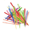100x Children Kid Plastic Needle Tapestry Binca Sewing Wool Yarn Knitti MBW