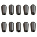 10x Black Electric Guitar 3 Way Pickup Selector Toggle Switch Tip Knob 3.5mm