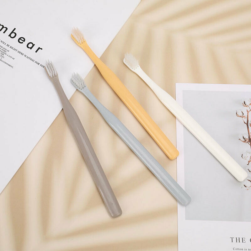 4PCS Soft Bristle Small Head Toothbrush Travel Brush Tooth Care Oral HygienS Ew