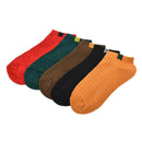 Women Socks Happy Fashion Ankle Funny Socks Women Cotton Embroidered Express- OZ