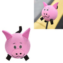 1 Pcs Cute Pig Eva Decorative Car Antenna Topper Balls Pink  New Best MO