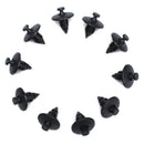 10x Interior Plastic Rivet Fastener Clip Trim Panels 8mm Push For Volvo FCP