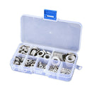 360x Stainless Steel Flat Washers M2 M2.5 M3 M5 M5 M6 M8 M10 & Storage Box