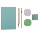 6 Pieces/set DIY Rubber Stamp Carving Block Kit with Cutter Art Chisels Tools