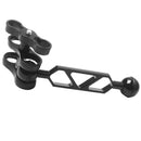 Durable Aluminum Alloy Scuba Diving Light Torch 6inch Dual Ball Joint Arm Clamp