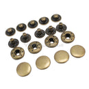 12mm Metal Buttons Snap Fastener Press Stud Sew On Sewing Fabric Craft