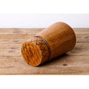 2pcs Creative Natural Wood Mug Handmade Wooden Beer Barrel Goblet Tea Cup
