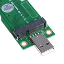 Mini PCI-E to USB Adapter with SIM 8Pin Card Slot for WWAN/LTE Module