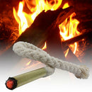 Outdoor Camping Hiking Field Survival Portable Fire Lighter Rope Torch Rod Delux