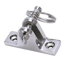 Top Stainless Steel Deck Hinge with Pin and Ring