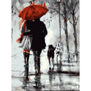 DIY Digital Painting By Numbers Kits Couples Frameless Canvas Picture Decor A