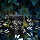 Flower Hollow Solar LED Lamp Portable Light Iron Landscape Courtyard Decor