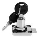 Steel Zinc Alloy 136C Drawer Lock Desk Furniture Cabinet Locker with 2 Keys