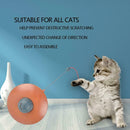 Turntable Intellectual Interactive Plastic Pet Cat Amusement Plate Toys A