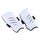 Children Shin Soccer Football Pads Guards Protector Gear Training Leg White