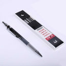 New 2mm 2B Lead Holder Automatic Mechanical Drafting Draughting Pencil 12x Leads