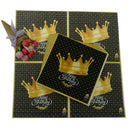 20pcs crown paper napkins festive & party supplier tissue napkins decorations!j