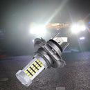 DC 12V H4 2835 63 LED 6000K Car Projector Fog Driving Light Bulb White New