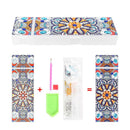DIY Mandala Special Shaped Diamond Painting Pencil Case Stationery Box Gift