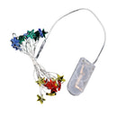 2m 20 LED Star Fairy Lights String Copper Wire Garland Lamp (Warm Lighting) A