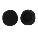 5 Pairs 40mm Replacement Foam Cushion Headphone Cover - Black C4V4