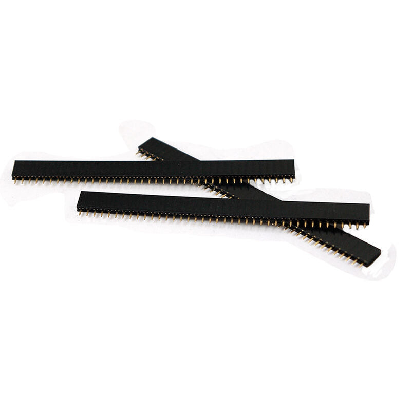 10x Single Row 40P 40 Pin 2.54mm Female Header Connector Socket For Arduino0K