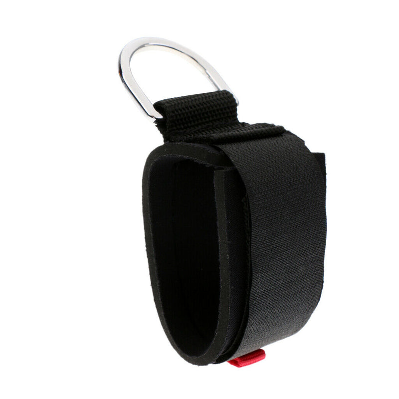 Set of 2 Padded Diving Wrist Strap Dive Lanyard Band D-Ring Accessories