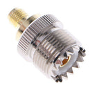 1Pc M Type Female SL16-K/SMA-K to SO-239 PL259 Female RF Adapter ConnectorA Gw