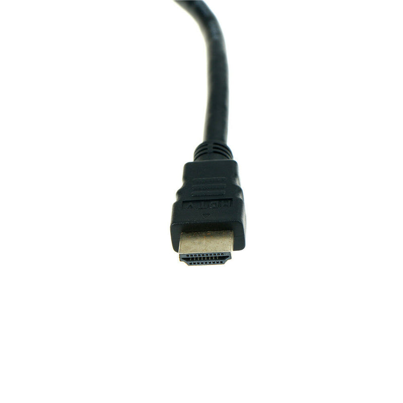1080P 2Port HDMI Splitter 1in 2 Out Male to Female Adapter Converter Video Cab Z