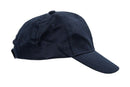 Kids Plain Baseball Cap Girls Boys Junior Childrens Hat Summer-Navy blue K1Q8
