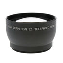 52mm 2X Telephoto Lens for Nikon Sony Digital Camera