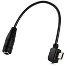 Mini USB Male to 3.5mm Female Audio Cable Cord Adapter P Earphone O2U2 Head U0P5