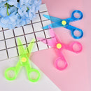 Quality Safety scissors Paper cutting Plastic scissors Children's handmade toyME