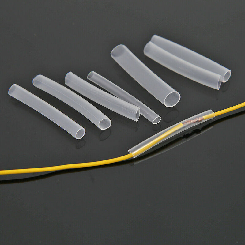 275pcs 2:1 Clear Heat Shrink Tube Electrical Wrap Wire Sleeve Tubing Set
