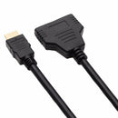 HDMI Splitter Cable Male to Dual HDMI 2 Female Y Splitter Adapter in HDMI HD  Hn