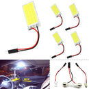 2X 12V Xenon HID White 36-COB LED Dome Map Light Bulbs Car Interior Panel Lamp--