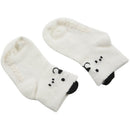 Baby Girls Cotton Cartoon Pattern Anti-Slip Socks White Sï¼ˆ0 - 2 yearsï¼‰