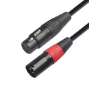 For Camera Microphone XLR 5 Pin Female to XLR 3 Pin Male Cable Cord Wire