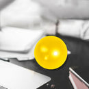 Stick Wall Ball Fluorescent Squash Target Ball Decompression Ball (Yellow)