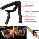 9pcs String Winder Tuner Capo Professional Guitar Accessories Kit Finger Picks