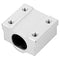 1pcs SCS8UU 8mm Linear motion ball slide units bearing block Al Rail guide sA8Q3
