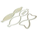 StarsBowknot Metal Cutting Dies Stencil for DIY Scrapbooking Album Card Decor ME