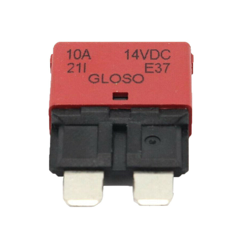 Car Blade Fuse Circuit Breaker Automatic Reset Marine (Low Profile) 10A