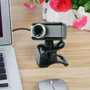 Microphone Pixel Camera New USB 2.0 Mega Cam Clip Webcam PC For With Web HD