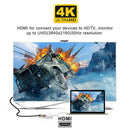Type C USB 3.1 USB-C 4K HDMI USB 3.0 Adapter Cable 3 in 1 Hub For Macbook