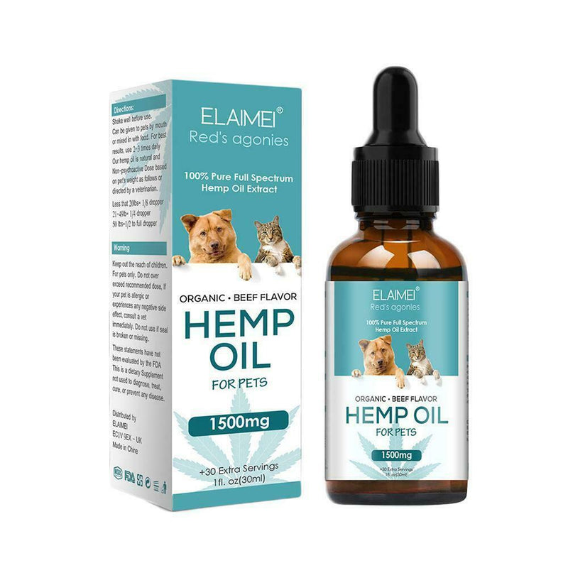 30ml Pet Care Strengtheens Immunity Essential Oil Relieve Nursing Sesame Oil