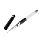 Nail Art Painting Brush Pen Rhinestone Crystal Acrylic Handle Carving Liner