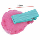 6Pcs Cute Baby Girls Hair Clips Handmade Fabric Bowknot Crown Hairpins Todd A8S1
