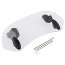 Clear Plastic Motorcycle Windshield Adjustable Extension Spoiler Replacement